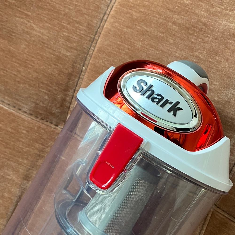 Shark Red & Clear Vacuum Dust Cup Canister - Picture 2 of 9
